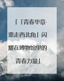 「青春华章·重走西北角」闪耀在博物馆里的青春力量